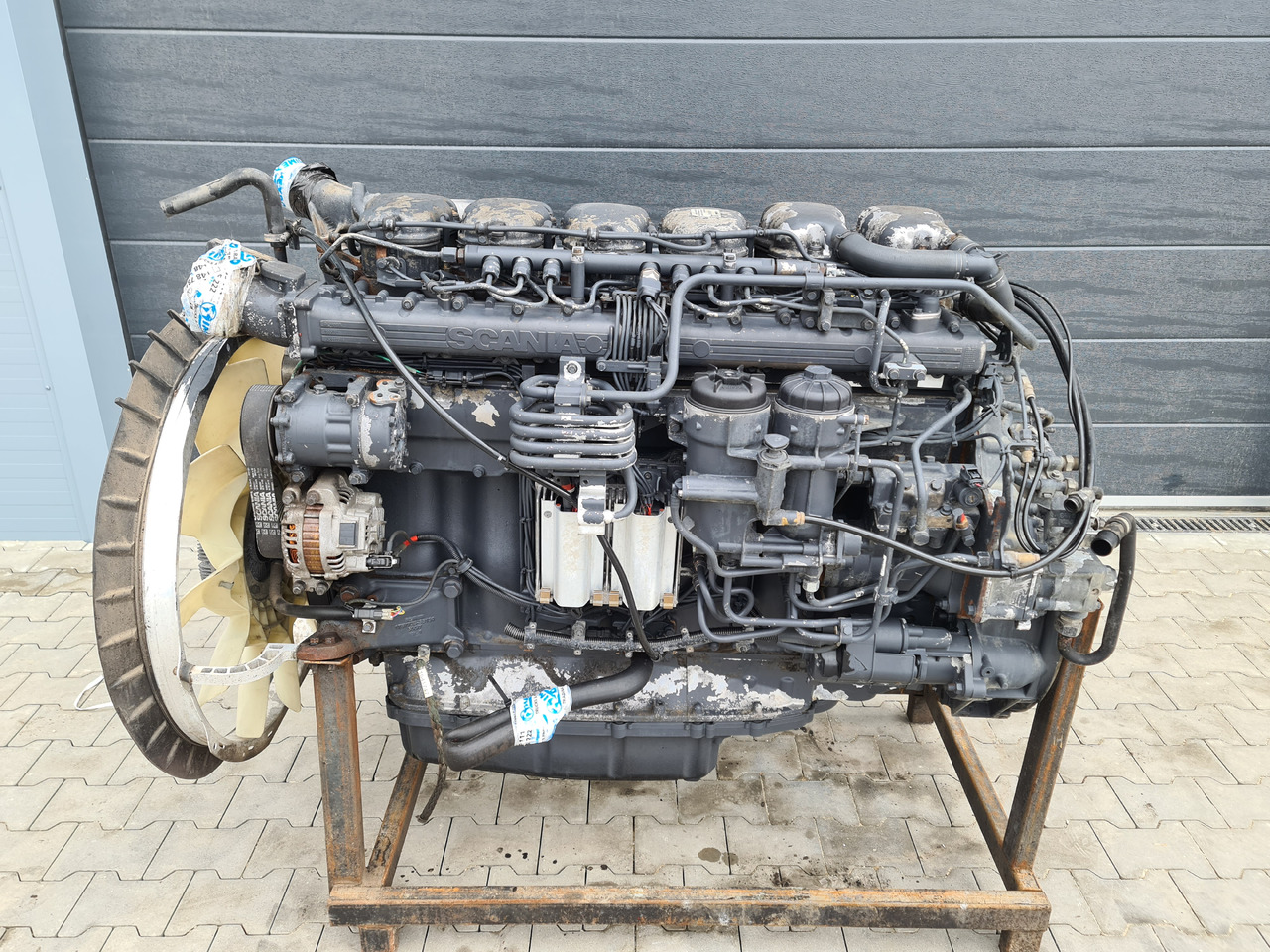SCANIA ENGINE / DC13 147 L01 450HP / EURO 6 / WORLDWIDE DELIVERY - Silnik: zdjęcie 1 SCANIA ENGINE / DC13 147 L01 450HP / EURO 6 / WORLDWIDE DELIVERY - Silnik: zdjęcie 1