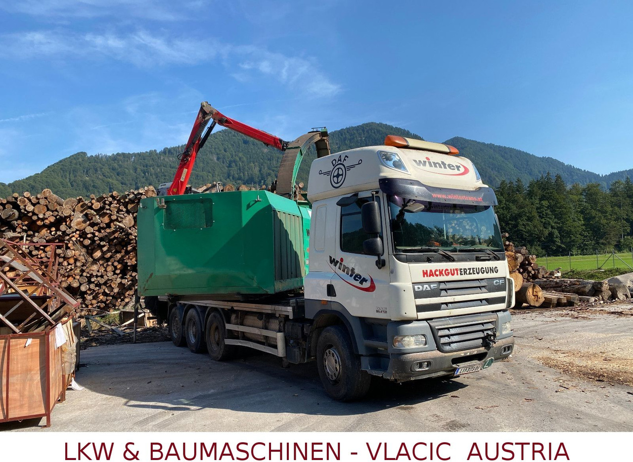 DAF CF85 Holzhackmaschine JENZ HEM 700 - Samochód do drewna: zdjęcie 2 DAF CF85 Holzhackmaschine JENZ HEM 700 - Samochód do drewna: zdjęcie 2