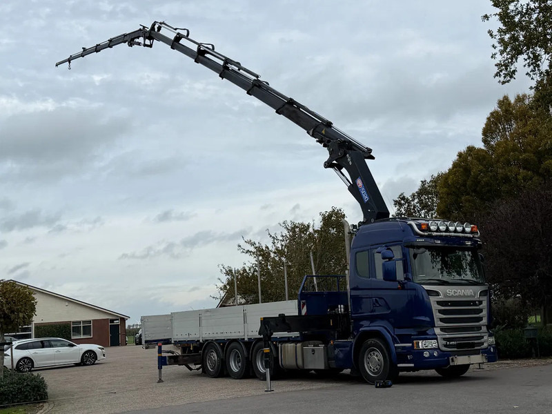 Scania R450 8X4 TRIPLE !!EURO6!! 50TM/JIB/!!TOP!!ROOF/DACH/MONTAGE!!MANUTENTION!! CRANE!!GRUE!! - Samochod ciężarowy z HDS: zdjęcie 1 Scania R450 8X4 TRIPLE !!EURO6!! 50TM/JIB/!!TOP!!ROOF/DACH/MONTAGE!!MANUTENTION!! CRANE!!GRUE!! - Samochod ciężarowy z HDS: zdjęcie 1