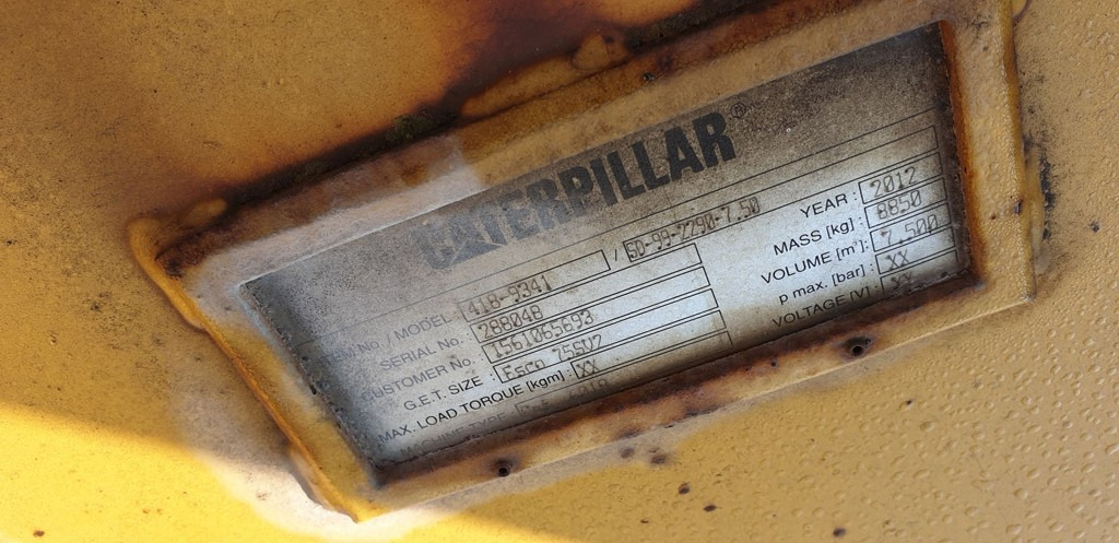 Caterpillar 4189341 - 5485582 - Łyżka do koparki: zdjęcie 1 Caterpillar 4189341 - 5485582 - Łyżka do koparki: zdjęcie 1