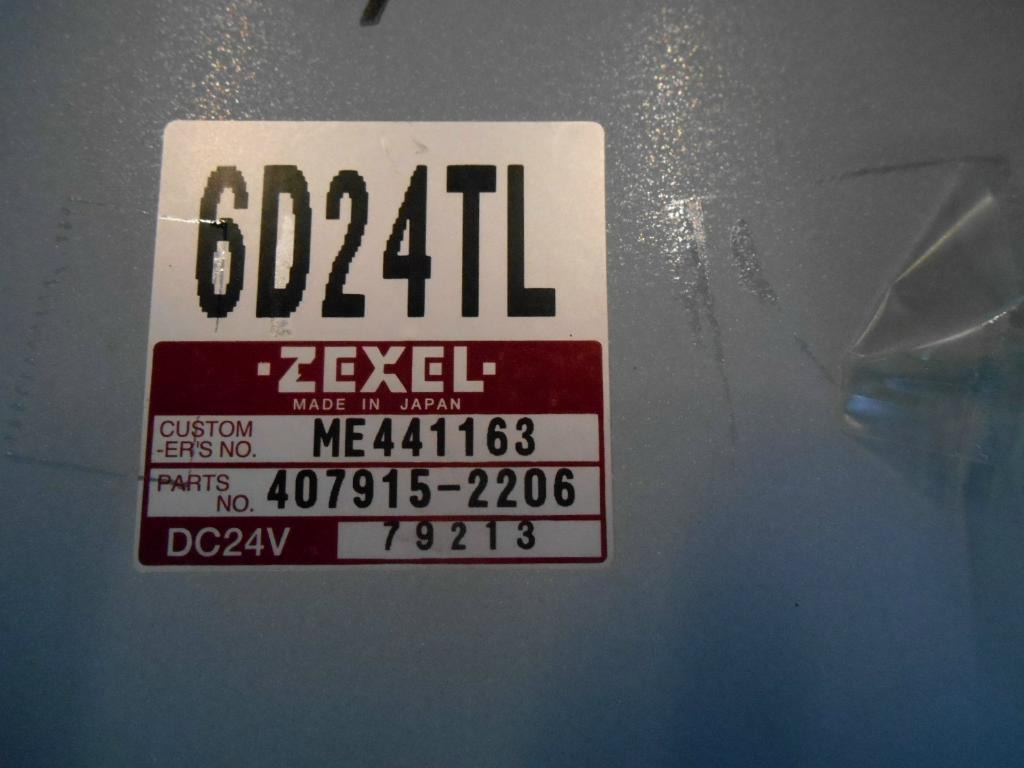 Zexel 6D24TL - - Układ elektryczny do Maszyn budowlanych: zdjęcie 2 Zexel 6D24TL - - Układ elektryczny do Maszyn budowlanych: zdjęcie 2