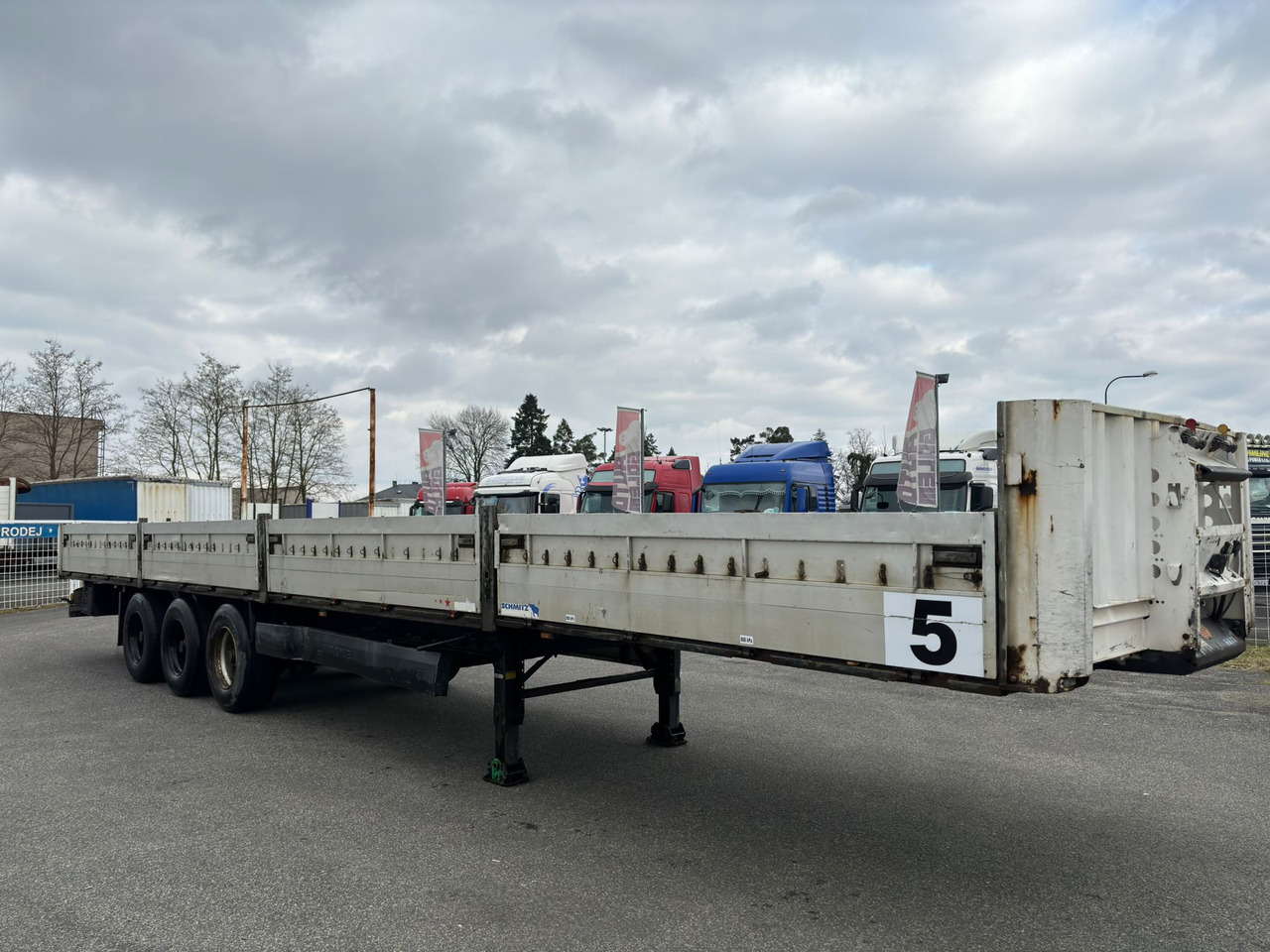 KRONE SD P - Naczepa platforma/ Burtowa: zdjęcie 3 KRONE SD P - Naczepa platforma/ Burtowa: zdjęcie 3