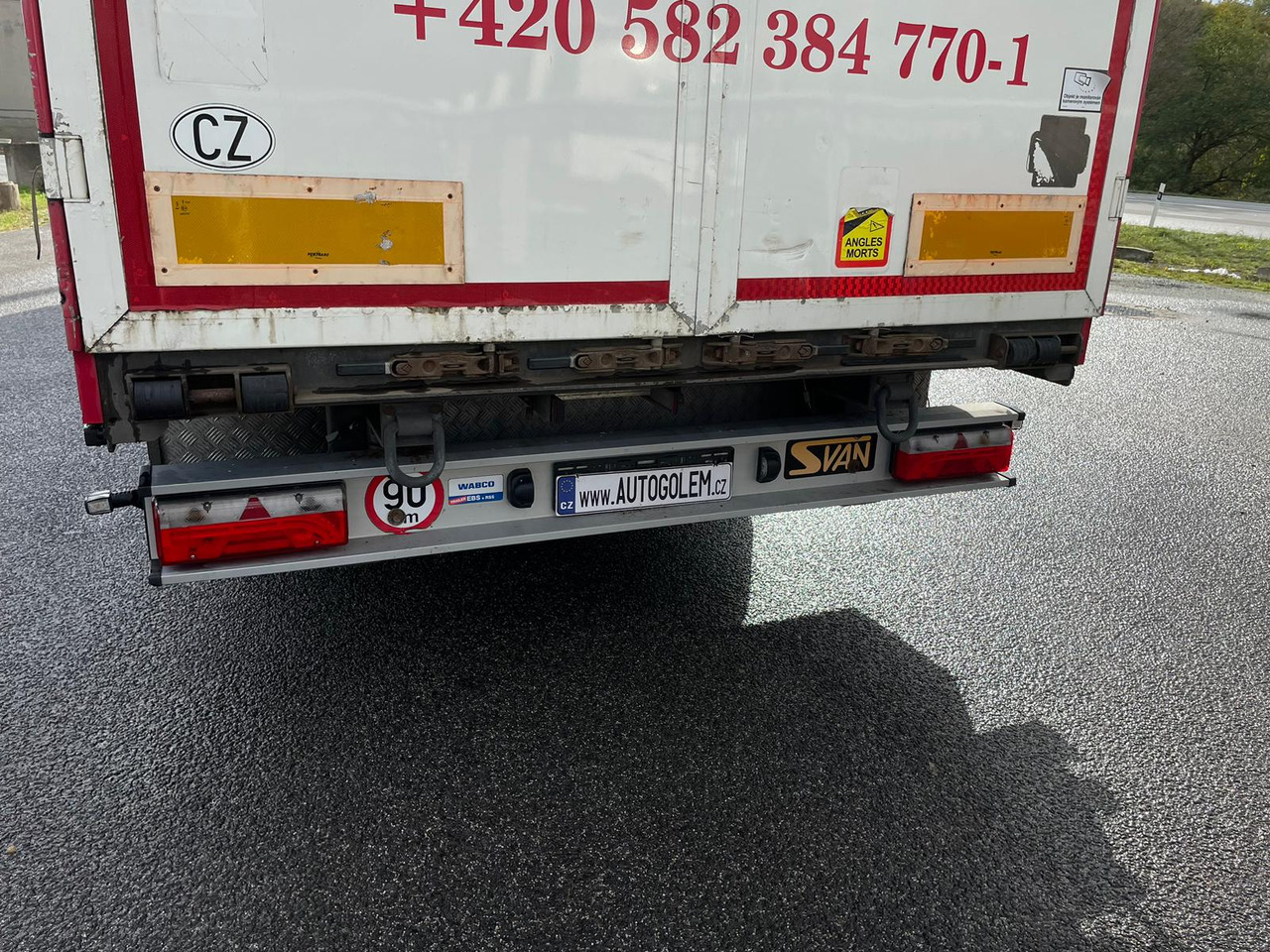 Svan CHT202 - Przyczepa z plandeką: zdjęcie 4 Svan CHT202 - Przyczepa z plandeką: zdjęcie 4