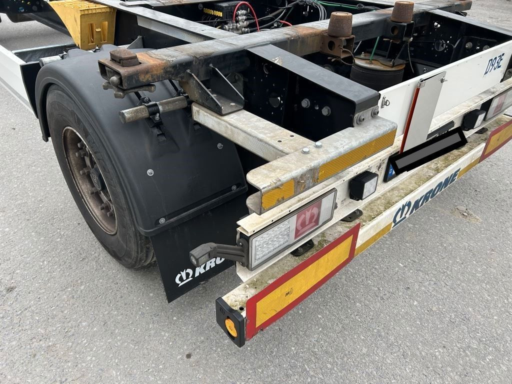 Nowy Przyczepa kontenerowiec/ System wymienny Krone 2 Achswechselfahrgestell, Typ: MAXI AZW 18 eL3B7: zdjęcie 9