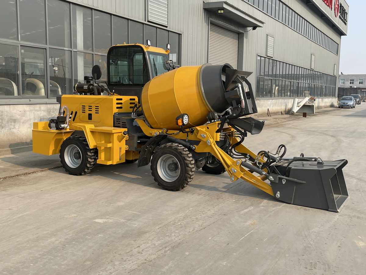 QINGDAO PROMISING 1.2CBM Mini Concrete Mixer Truck - Betonomieszarka: zdjęcie 4 QINGDAO PROMISING 1.2CBM Mini Concrete Mixer Truck - Betonomieszarka: zdjęcie 4