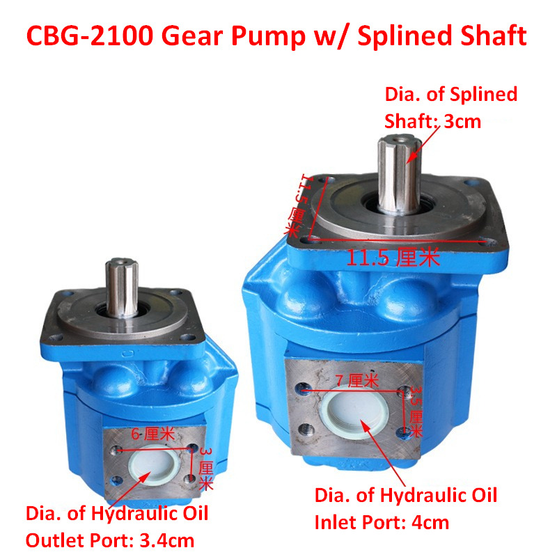 Nowy Pompa hydrauliczna do Ładowarek kołowych Qingdao Promising Hydraulic Gear Pumps for China Loader: zdjęcie 12 Nowy Pompa hydrauliczna do Ładowarek kołowych Qingdao Promising Hydraulic Gear Pumps for China Loader: zdjęcie 12