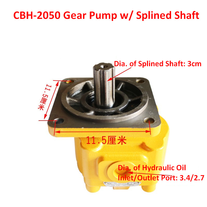 Nowy Pompa hydrauliczna do Ładowarek kołowych Qingdao Promising Hydraulic Gear Pumps for China Loader: zdjęcie 10 Nowy Pompa hydrauliczna do Ładowarek kołowych Qingdao Promising Hydraulic Gear Pumps for China Loader: zdjęcie 10