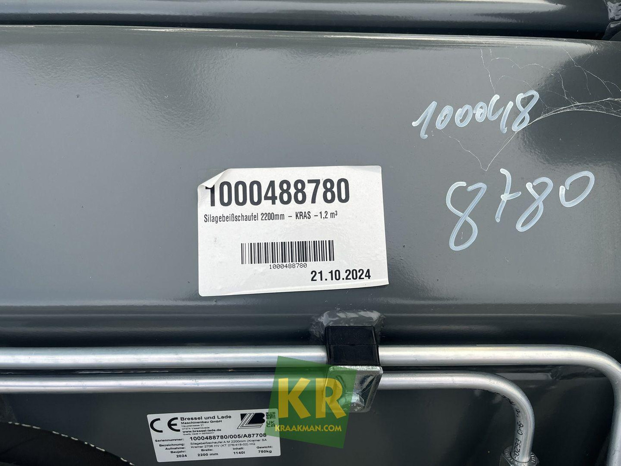 Kramer Voorzetstukken - Łyżka do ładowarki: zdjęcie 5 Kramer Voorzetstukken - Łyżka do ładowarki: zdjęcie 5