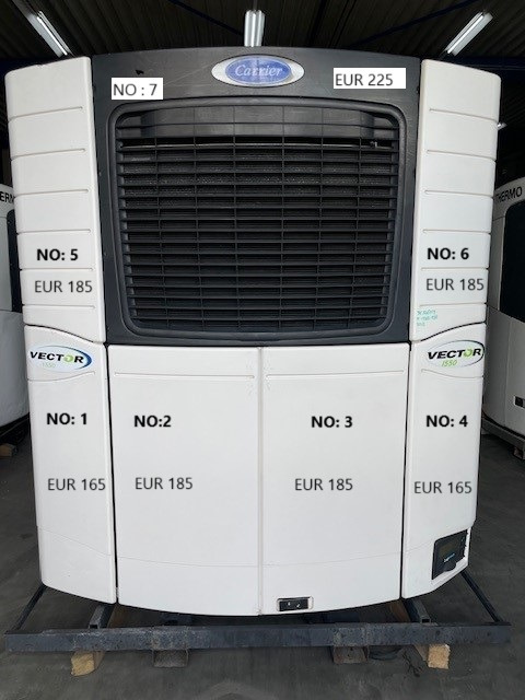 Agregat chłodniczy Carrier Vector panel: zdjęcie 1