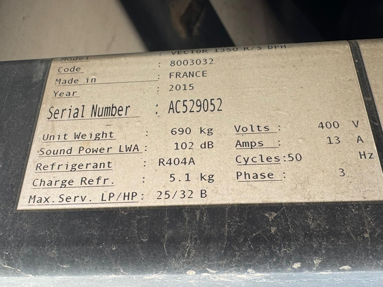 Gray and Adams 2016 Vector 1350 – MJG039 - Naczepa chłodnia: zdjęcie 2 Gray and Adams 2016 Vector 1350 – MJG039 - Naczepa chłodnia: zdjęcie 2
