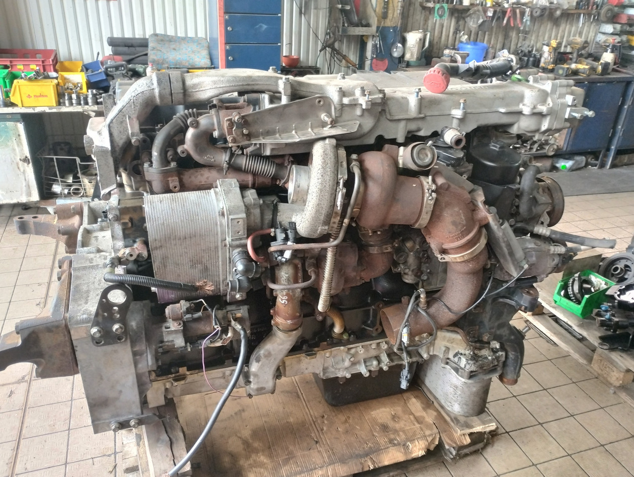 Silnik Engine MAN TGS TGX D2676 LF51 E6 500 HP - Silnik i części: zdjęcie 1 Silnik Engine MAN TGS TGX D2676 LF51 E6 500 HP - Silnik i części: zdjęcie 1