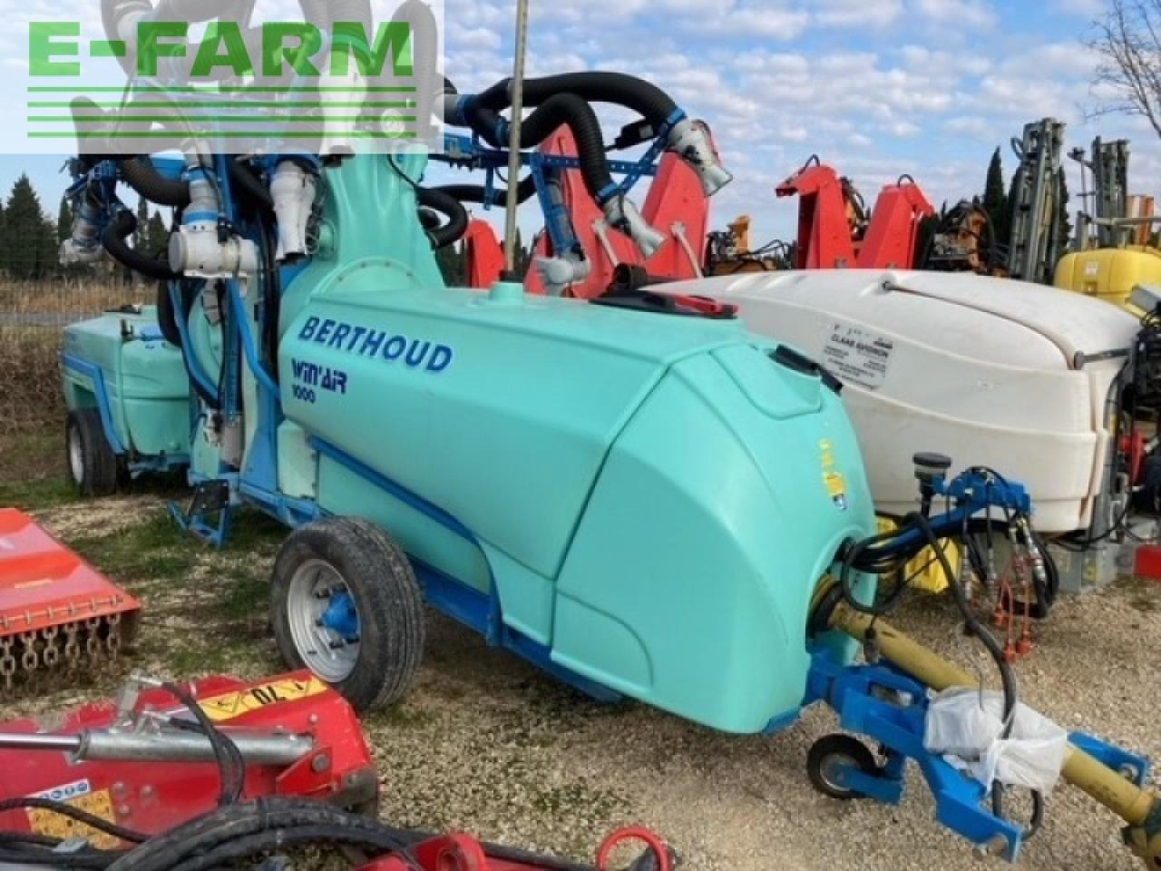 Berthoud win air - Opryskiwacz przyczepiany: zdjęcie 3 Berthoud win air - Opryskiwacz przyczepiany: zdjęcie 3