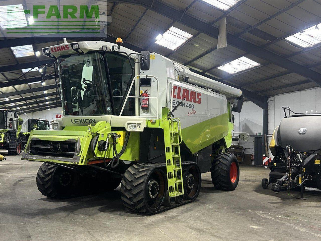 CLAAS LEXION 480 EVOLUTION TT - Kombajn zbożowy: zdjęcie 2 CLAAS LEXION 480 EVOLUTION TT - Kombajn zbożowy: zdjęcie 2