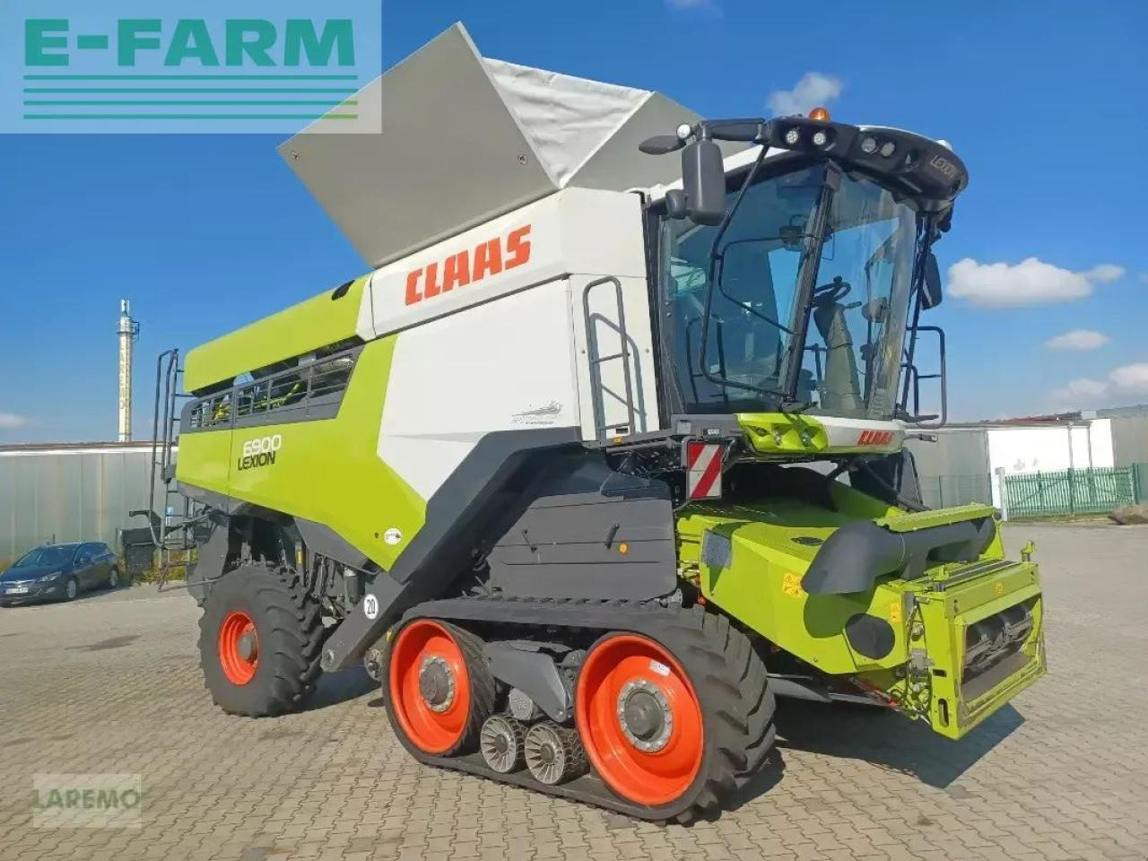 CLAAS lexion 6900 tt terra trac + v 930 - Kombajn zbożowy: zdjęcie 1 CLAAS lexion 6900 tt terra trac + v 930 - Kombajn zbożowy: zdjęcie 1