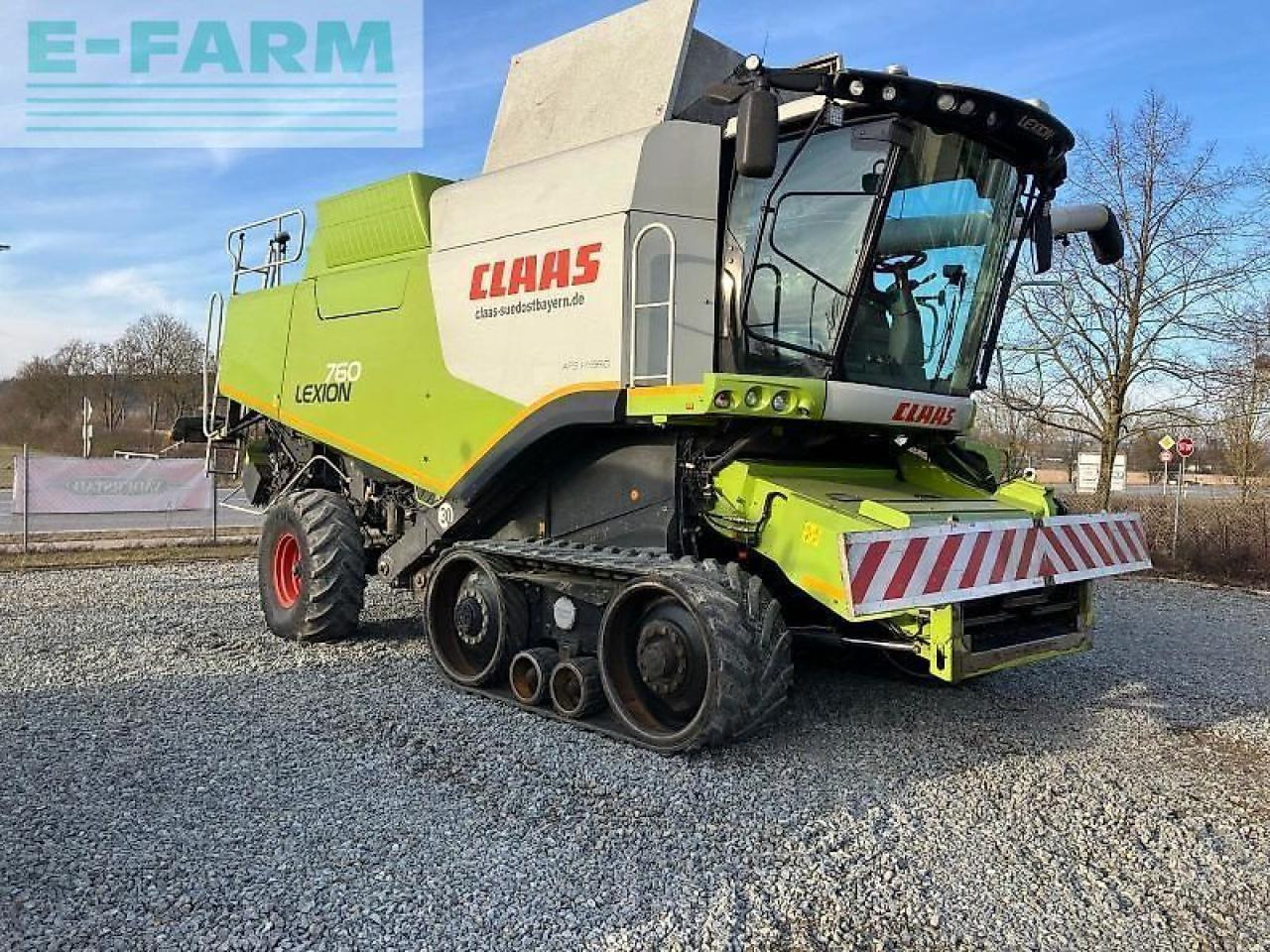 CLAAS lexion 760 tt terra trac - Kombajn zbożowy: zdjęcie 1 CLAAS lexion 760 tt terra trac - Kombajn zbożowy: zdjęcie 1