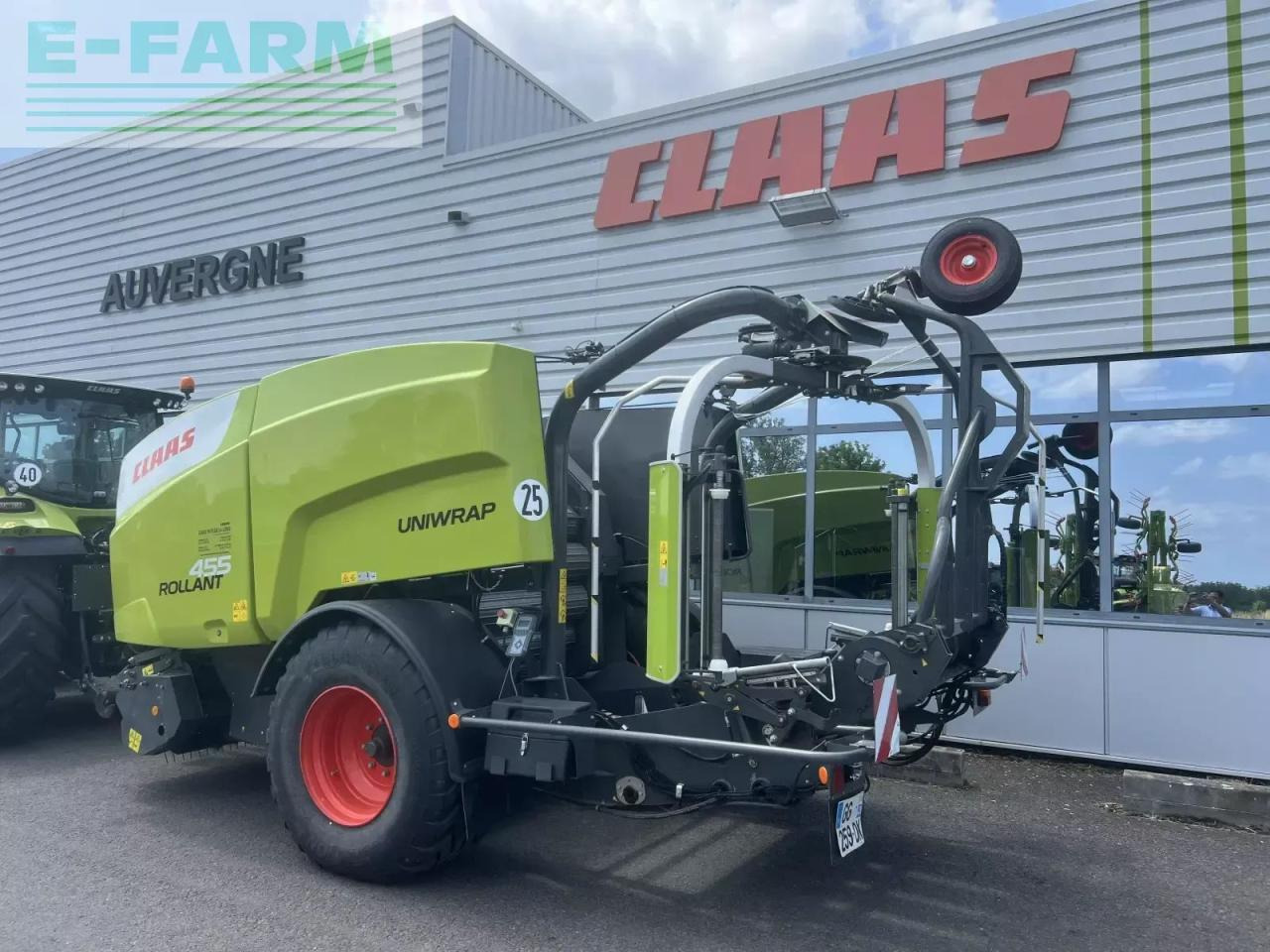 CLAAS rollant 455 rc uniwrap - Prasa kostkująca: zdjęcie 5 CLAAS rollant 455 rc uniwrap - Prasa kostkująca: zdjęcie 5