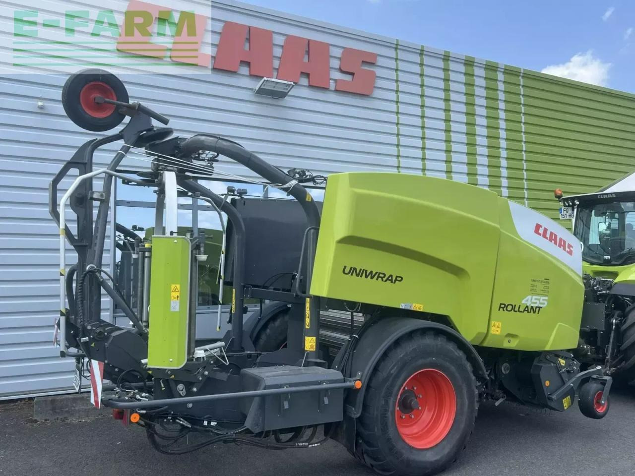 CLAAS rollant 455 rc uniwrap - Prasa kostkująca: zdjęcie 3 CLAAS rollant 455 rc uniwrap - Prasa kostkująca: zdjęcie 3