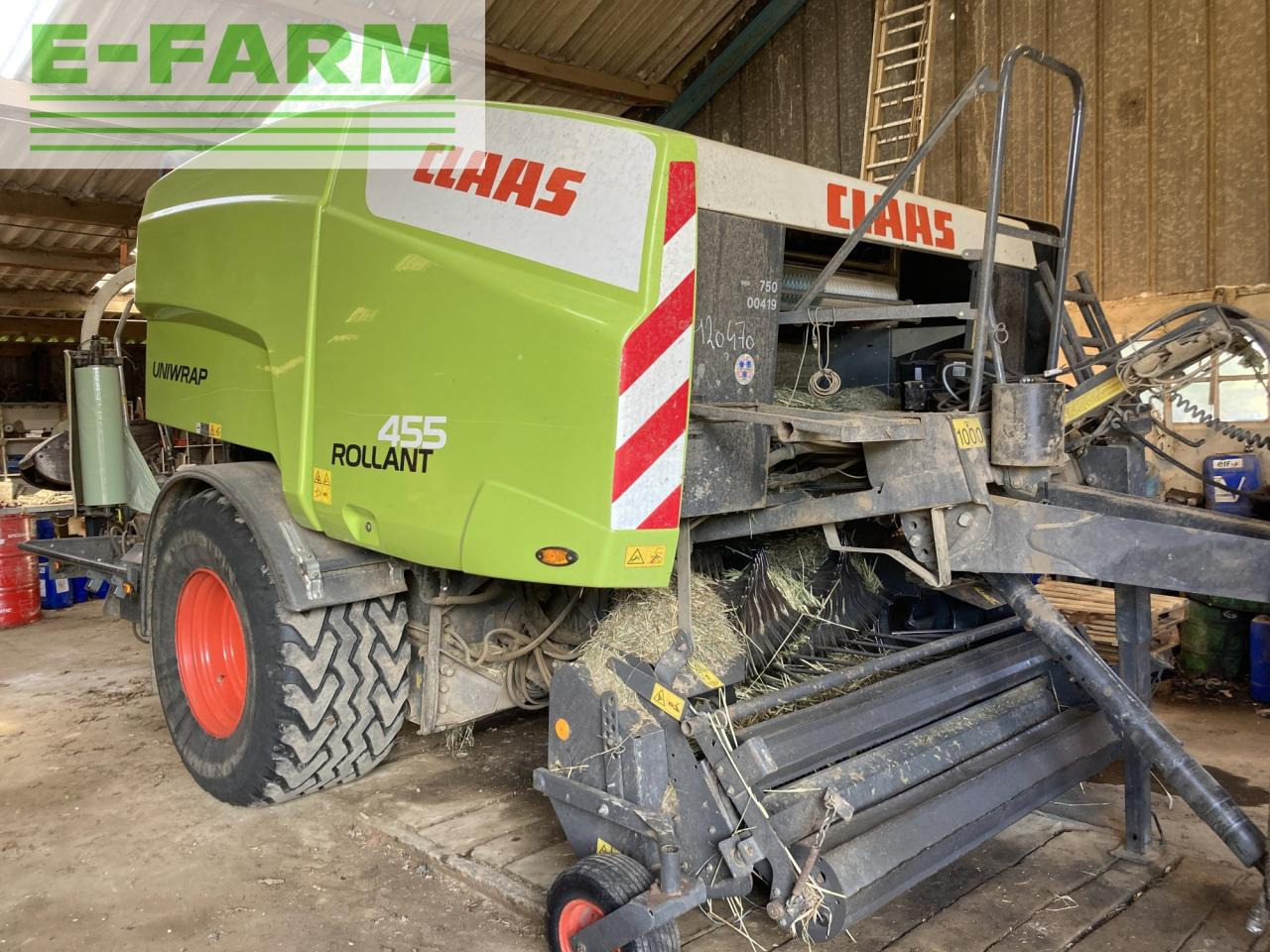 CLAAS rollant 455 rc uniwrap - Prasa kostkująca: zdjęcie 1 CLAAS rollant 455 rc uniwrap - Prasa kostkująca: zdjęcie 1