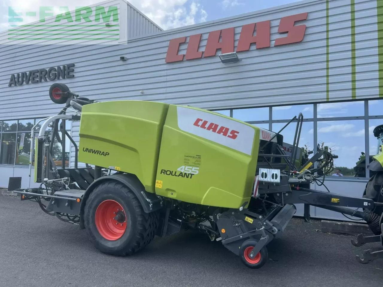 CLAAS rollant 455 rc uniwrap - Prasa kostkująca: zdjęcie 1 CLAAS rollant 455 rc uniwrap - Prasa kostkująca: zdjęcie 1