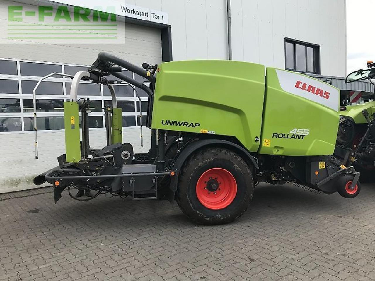 CLAAS rollant uniwrap 455 - Prasa kostkująca: zdjęcie 1 CLAAS rollant uniwrap 455 - Prasa kostkująca: zdjęcie 1
