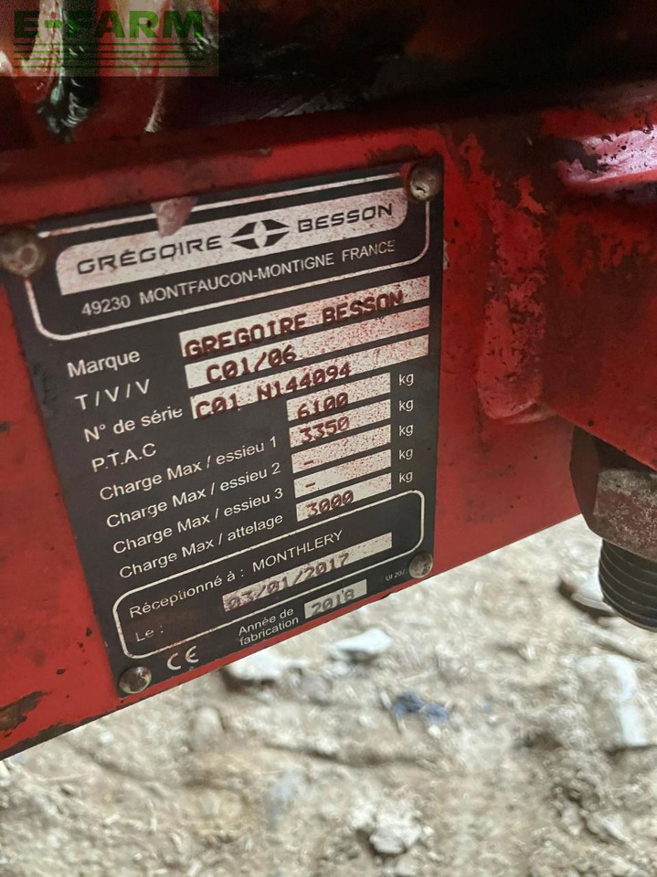 Gregoire Besson 8 corps - Pług: zdjęcie 4 Gregoire Besson 8 corps - Pług: zdjęcie 4