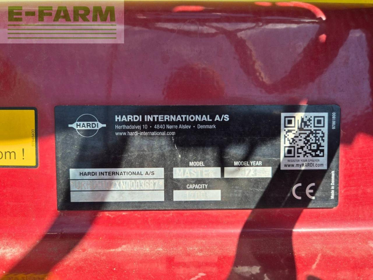 Hardi MASTER - Opryskiwacz przyczepiany: zdjęcie 3 Hardi MASTER - Opryskiwacz przyczepiany: zdjęcie 3