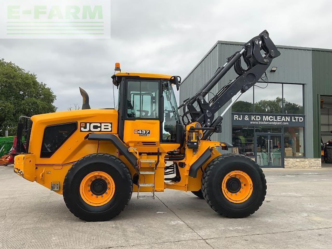 JCB 437 wheeled loading shovel (st23075) - Minikoparka: zdjęcie 1 JCB 437 wheeled loading shovel (st23075) - Minikoparka: zdjęcie 1