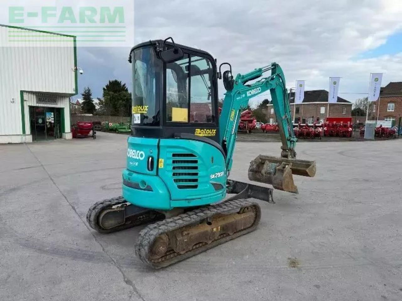 Kobelco sk 25 sr-6e - Minikoparka: zdjęcie 4 Kobelco sk 25 sr-6e - Minikoparka: zdjęcie 4