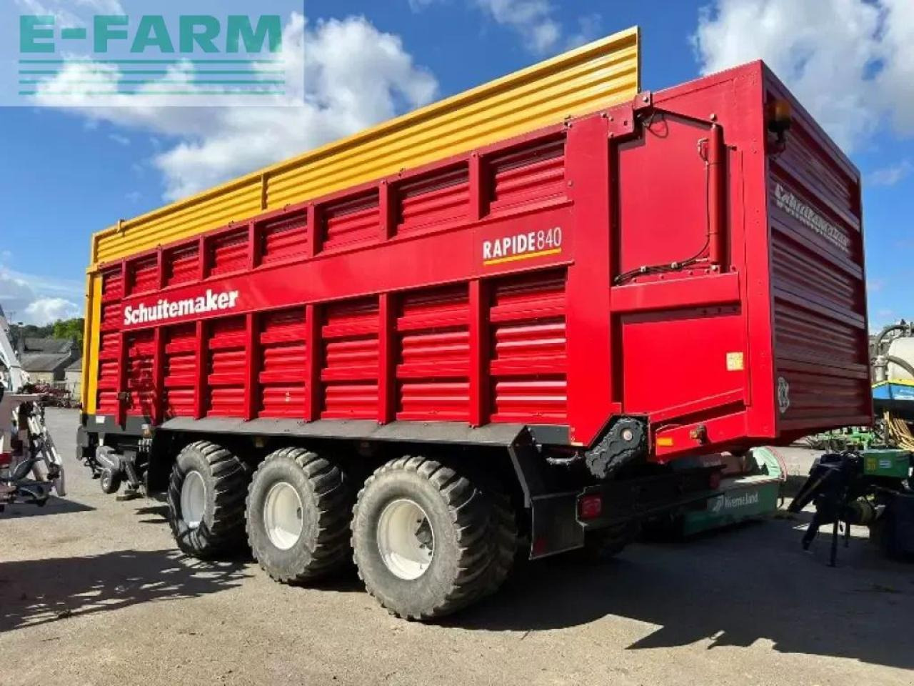 Schuitemaker SR Holland rapide 840 - Przyczepa samozbierająca: zdjęcie 2 Schuitemaker SR Holland rapide 840 - Przyczepa samozbierająca: zdjęcie 2
