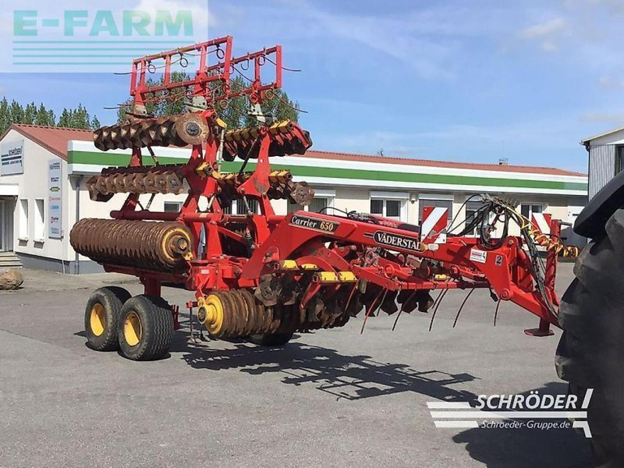 Brona talerzowa Väderstad carrier 650 classic / cross cutter: zdjęcie 9