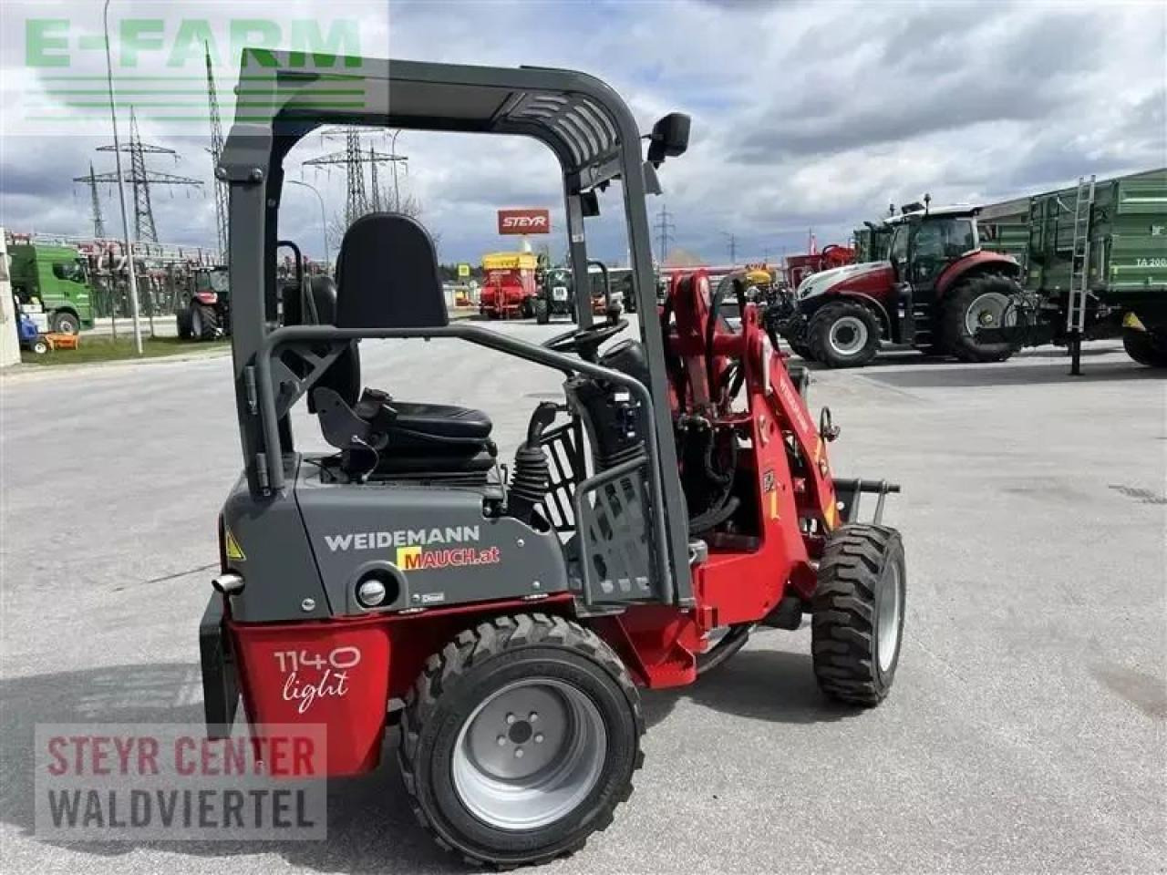 Weidemann 1140 light - Ładowarka kołowa: zdjęcie 3 Weidemann 1140 light - Ładowarka kołowa: zdjęcie 3