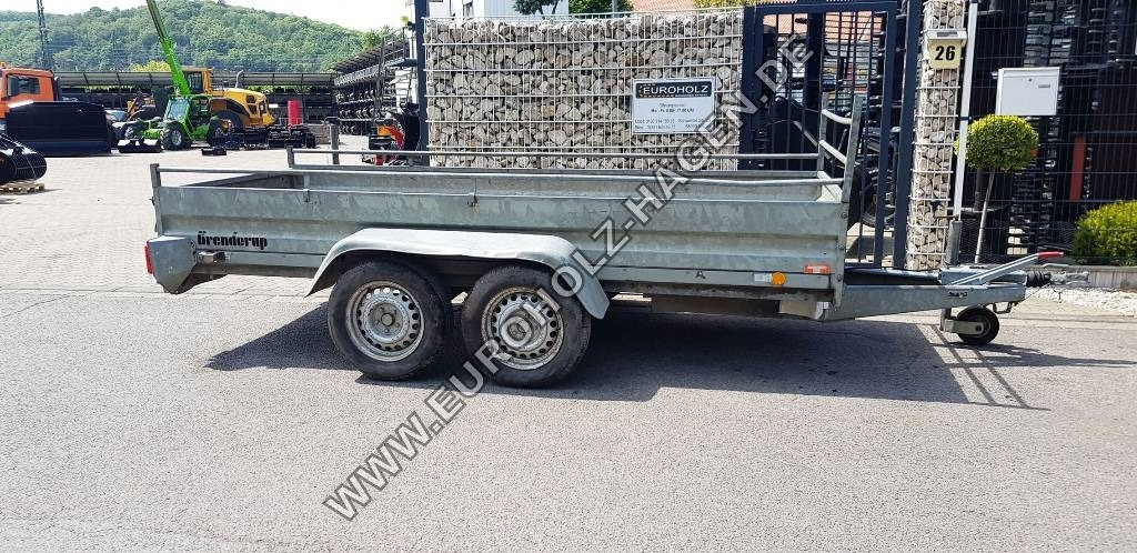 Brenderup Tandem Anhänger mit 2-Achsen - Przyczepa platforma/ Skrzyniowa: zdjęcie 1 Brenderup Tandem Anhänger mit 2-Achsen - Przyczepa platforma/ Skrzyniowa: zdjęcie 1