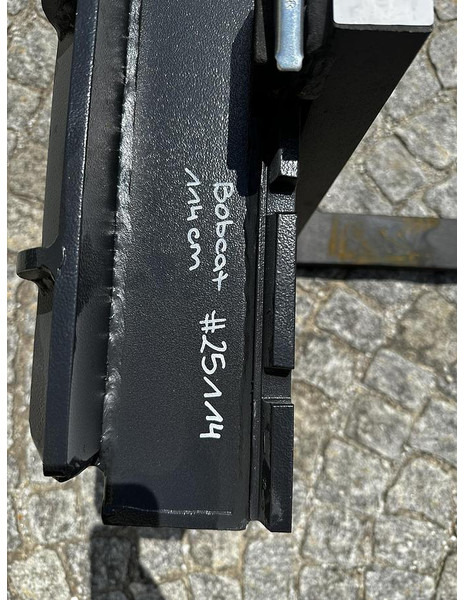 Big Palettengabel mit Bobcat 114cm Aufnahme - Widły do Urządzeń transportu wewnętrznego: zdjęcie 5 Big Palettengabel mit Bobcat 114cm Aufnahme - Widły do Urządzeń transportu wewnętrznego: zdjęcie 5