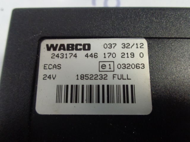 DAF ECAS control unit - ECU do Samochodów ciężarowych: zdjęcie 3 DAF ECAS control unit - ECU do Samochodów ciężarowych: zdjęcie 3