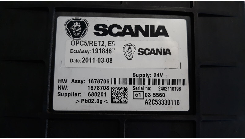 Scania R - ECU do Samochodów ciężarowych: zdjęcie 3 Scania R - ECU do Samochodów ciężarowych: zdjęcie 3