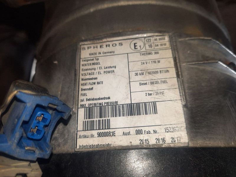 Scania Spheros Thermo 300 - Ogrzewanie/ Wentylacja: zdjęcie 4 Scania Spheros Thermo 300 - Ogrzewanie/ Wentylacja: zdjęcie 4