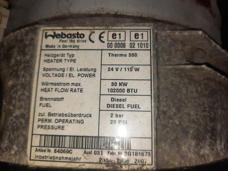 Webasto termo 300 - Ogrzewanie/ Wentylacja: zdjęcie 2 Webasto termo 300 - Ogrzewanie/ Wentylacja: zdjęcie 2
