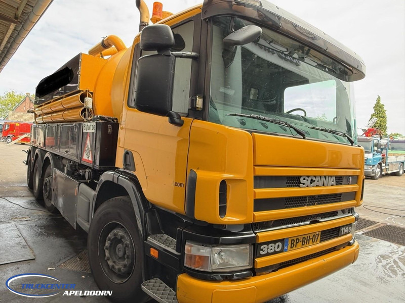 Scania P114GB8X2/4 NA 340 Tussenbak ontbreekt - Samochód asenizacyjny: zdjęcie 3 Scania P114GB8X2/4 NA 340 Tussenbak ontbreekt - Samochód asenizacyjny: zdjęcie 3