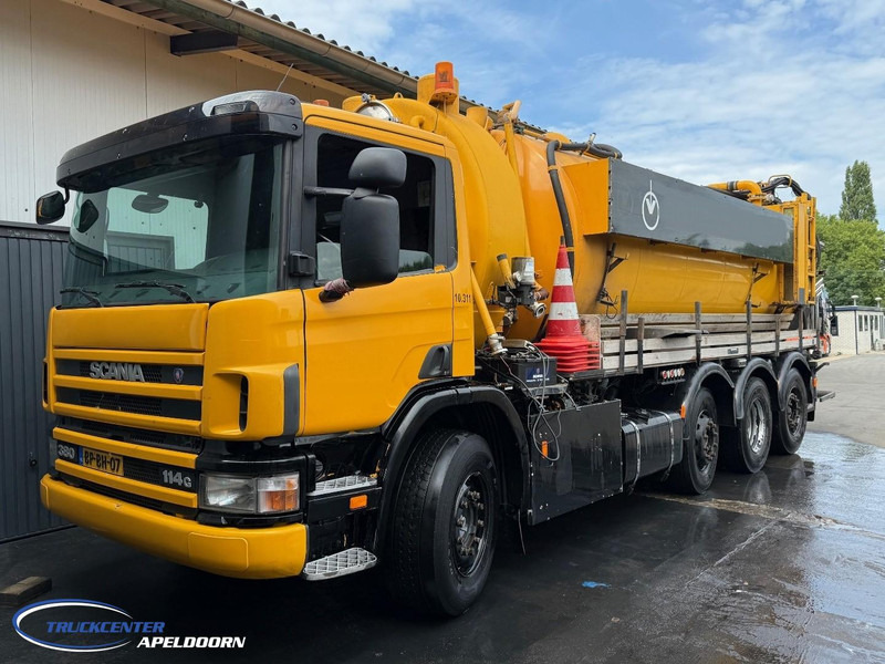 Scania P114GB8X2/4 NA 340 Tussenbak ontbreekt - Samochód asenizacyjny: zdjęcie 1 Scania P114GB8X2/4 NA 340 Tussenbak ontbreekt - Samochód asenizacyjny: zdjęcie 1