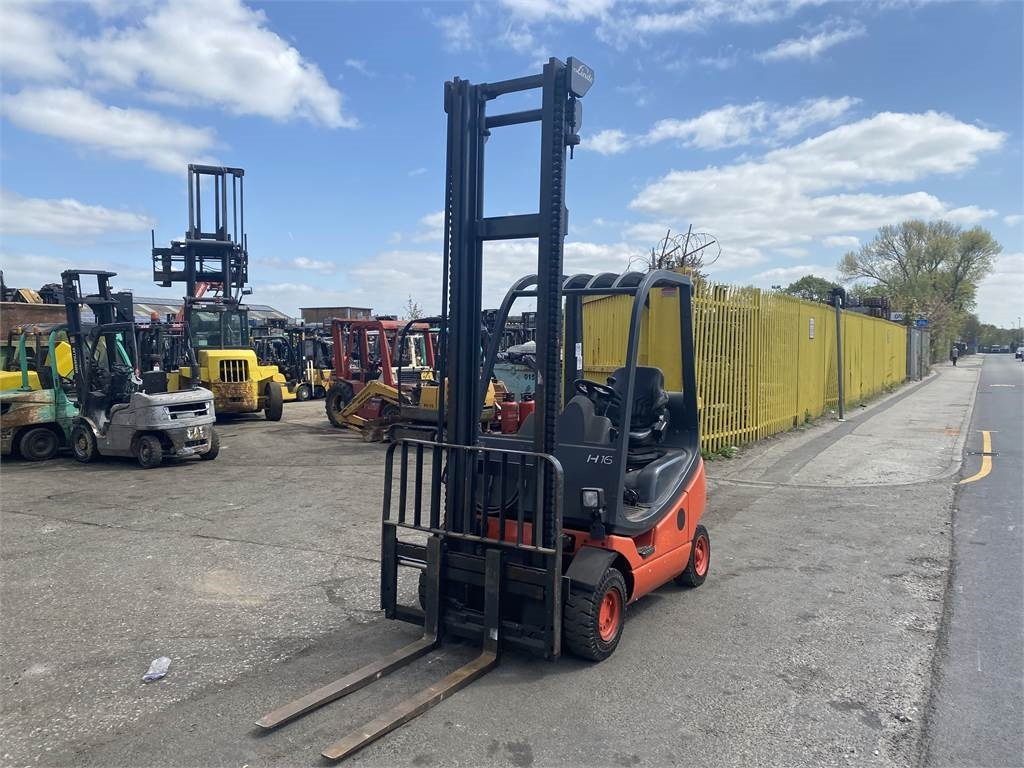 Linde H16T-03 - Wózek widłowy gazowy: zdjęcie 2 Linde H16T-03 - Wózek widłowy gazowy: zdjęcie 2