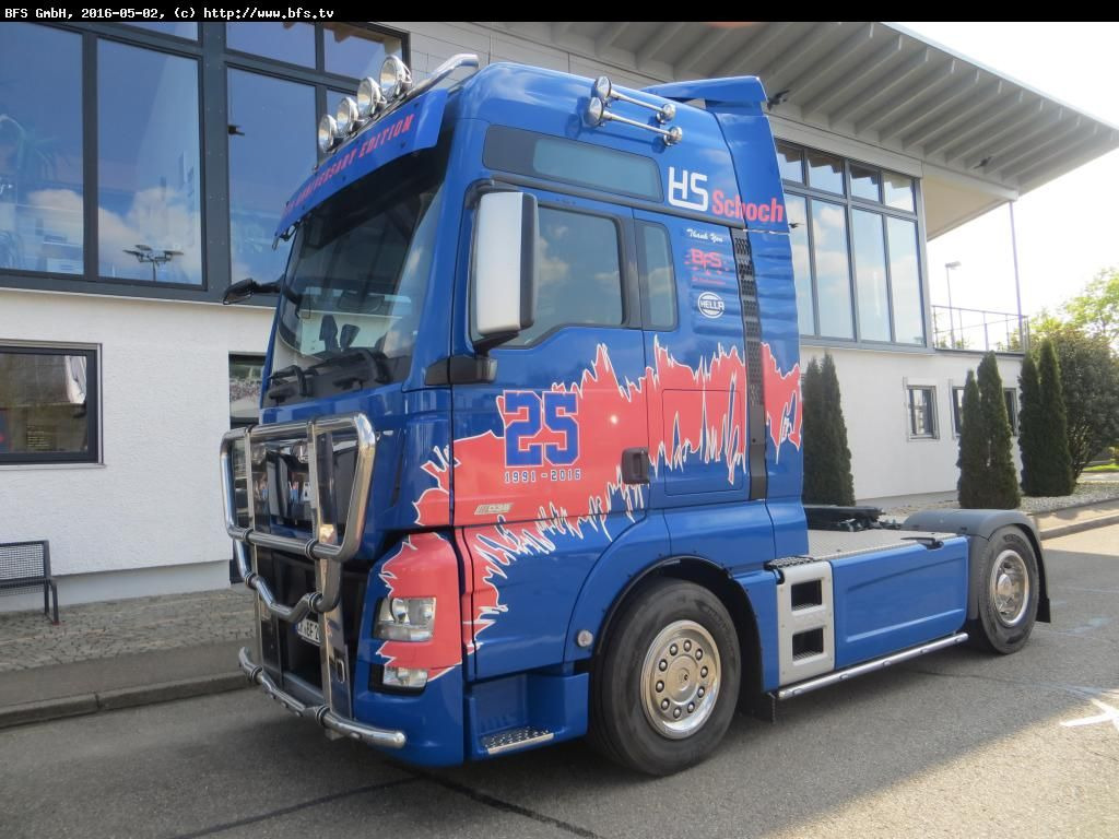 MAN TGX 18.560 4x2 BLS Euro 6 HS Schoch Edition 2016 MAN TGX 18.560 4x2 BLS Euro 6 HS Schoch Edition 2016 - Ciągnik siodłowy: zdjęcie 1 MAN TGX 18.560 4x2 BLS Euro 6 HS Schoch Edition 2016 MAN TGX 18.560 4x2 BLS Euro 6 HS Schoch Edition 2016 - Ciągnik siodłowy: zdjęcie 1