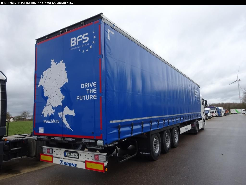 Krone Sattelauflieger SDP 27 eLB50-CS XL Getränke, Cod Krone Sattelauflieger SDP 27 eLB50-CS XL Getränke, Cod - Naczepa plandeka: zdjęcie 2 Krone Sattelauflieger SDP 27 eLB50-CS XL Getränke, Cod Krone Sattelauflieger SDP 27 eLB50-CS XL Getränke, Cod - Naczepa plandeka: zdjęcie 2