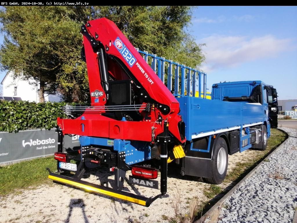 MAN TGM (TG3) 18.320 4x2 BL CH Glastransporter Hegla - Samochód ciężarowy skrzyniowy/ Platforma, Samochod ciężarowy z HDS: zdjęcie 2 MAN TGM (TG3) 18.320 4x2 BL CH Glastransporter Hegla - Samochód ciężarowy skrzyniowy/ Platforma, Samochod ciężarowy z HDS: zdjęcie 2