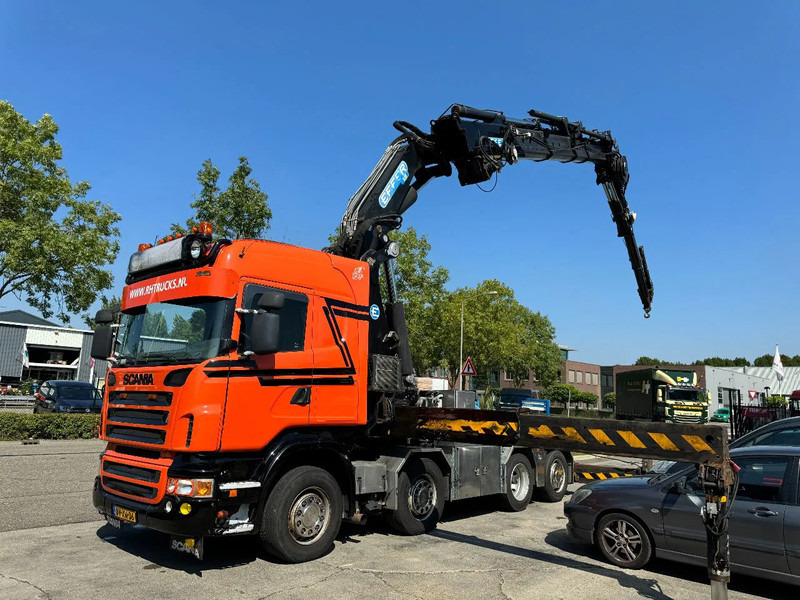 Scania R560 V8 8X2 + EFFER CRANE 1550 6S + FLYJIP 6XHYDR + REMOTE + WINCH - Ciągnik siodłowy: zdjęcie 2 Scania R560 V8 8X2 + EFFER CRANE 1550 6S + FLYJIP 6XHYDR + REMOTE + WINCH - Ciągnik siodłowy: zdjęcie 2