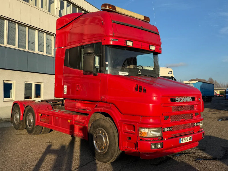 Scania T164-480 V8 6X4 + RETARDER - FULL STEEL SUSP. - BIG AXLES - EURO 3 - Ciągnik siodłowy: zdjęcie 3 Scania T164-480 V8 6X4 + RETARDER - FULL STEEL SUSP. - BIG AXLES - EURO 3 - Ciągnik siodłowy: zdjęcie 3