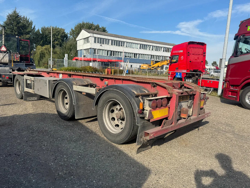 Floor FLA 3-101 3X BPW AXLE APK TÜV TILL 06-2026 - Przyczepa kontenerowiec/ System wymienny: zdjęcie 2 Floor FLA 3-101 3X BPW AXLE APK TÜV TILL 06-2026 - Przyczepa kontenerowiec/ System wymienny: zdjęcie 2