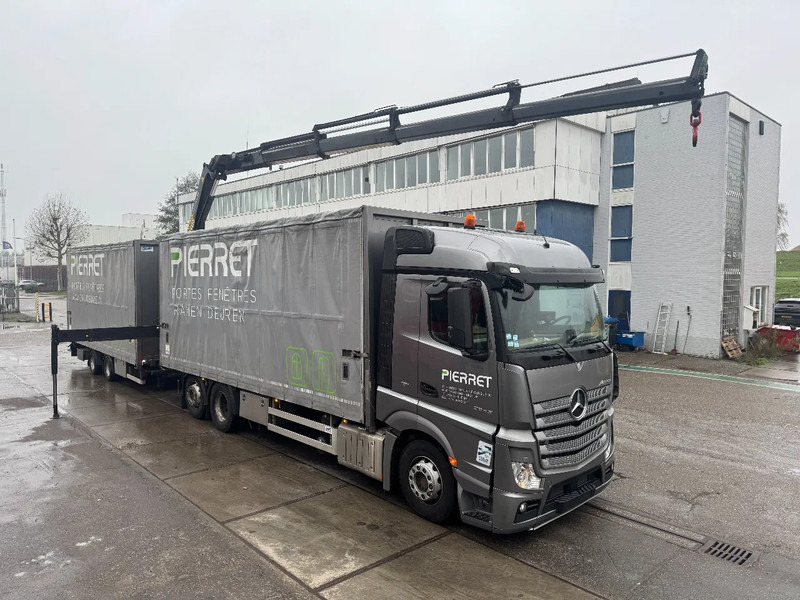 Mercedes-Benz Actros 2645 PALFINGER PK 19 + REMOTE CONTROL + ROYEN HANGER COMPLETE 2017! - Samochód ciężarowy plandeka, Samochod ciężarowy z HDS: zdjęcie 3 Mercedes-Benz Actros 2645 PALFINGER PK 19 + REMOTE CONTROL + ROYEN HANGER COMPLETE 2017! - Samochód ciężarowy plandeka, Samochod ciężarowy z HDS: zdjęcie 3