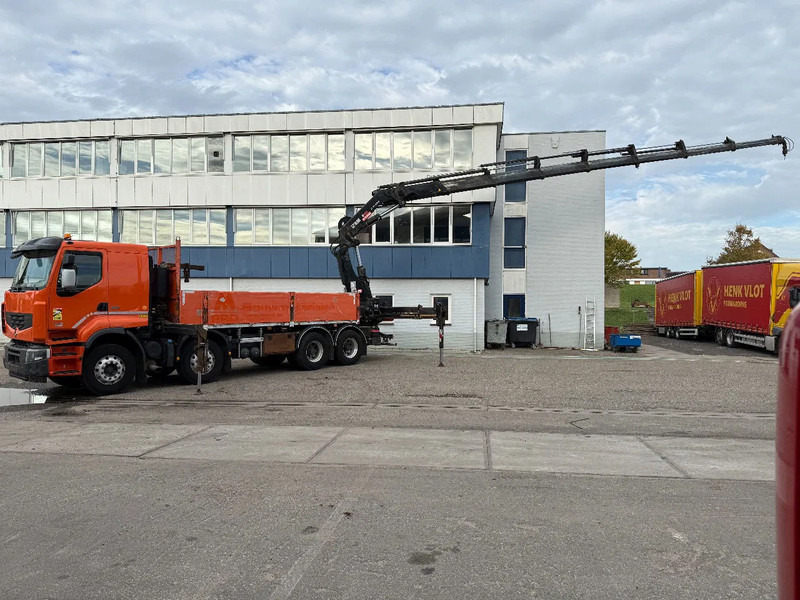 Renault Premium 430 8X4 EEV + HIAB 477 E-7 HIPRO + REMOTE - Samochod ciężarowy z HDS: zdjęcie 3 Renault Premium 430 8X4 EEV + HIAB 477 E-7 HIPRO + REMOTE - Samochod ciężarowy z HDS: zdjęcie 3