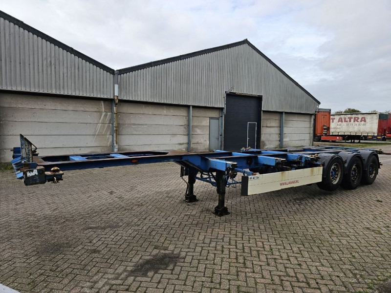 Naczepa kontenerowiec/ System wymienny D-Tec UL 9401 - Multichassis: zdjęcie 13