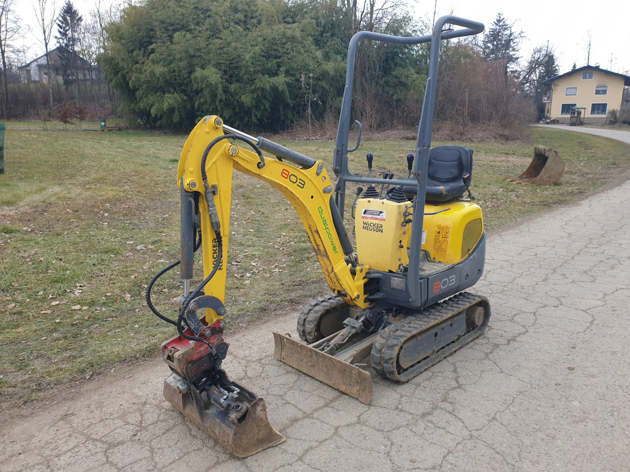 Wacker Neuson 803 - Minikoparka: zdjęcie 3 Wacker Neuson 803 - Minikoparka: zdjęcie 3